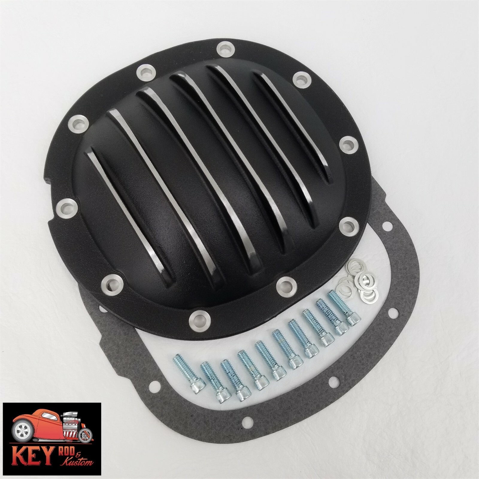 GM 10 Bolt 7.5" Black Finned Aluminum Rear Differential Cover Camaro S10 eBay