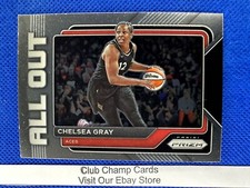 2023 #10 Chelsea Gray WNBA Panini Prizm Basketball ALL OUT Insert Aces