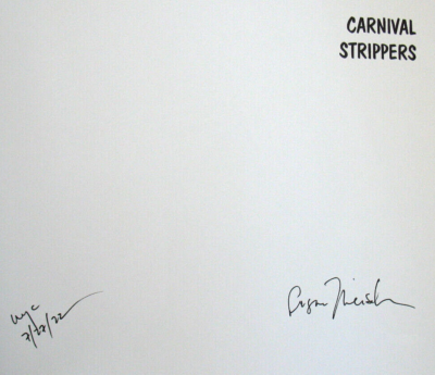 New SIGNED Susan Meiselas Carnival Strippers Revisited Slipcase 2