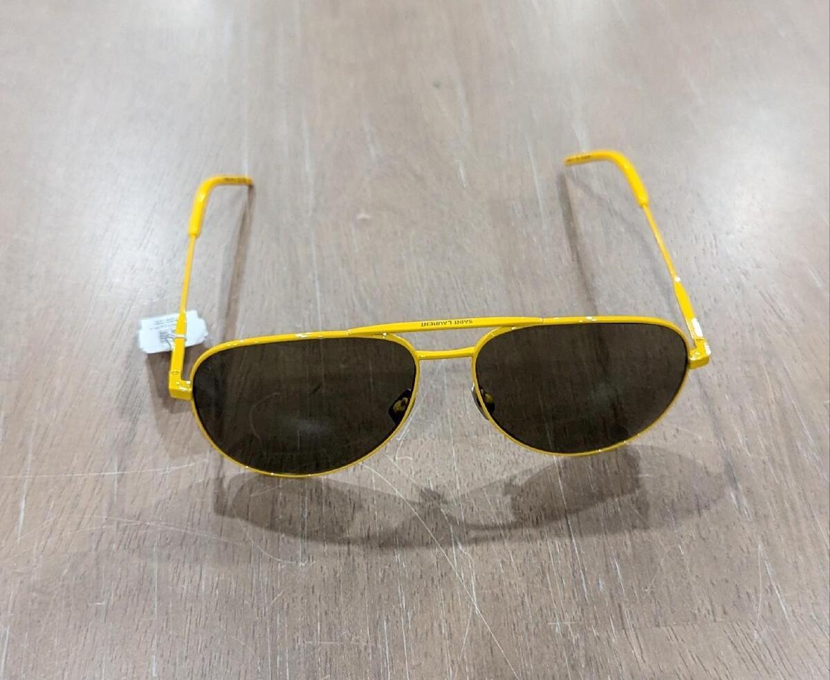 $420 Mens Authentic SAINT LAURENT 59mm Aviator Sunglasses $420 Mens Authentic SAINT LAURENT 59mm Aviator Sunglasses