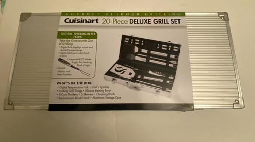 Cuisinart CGS-5020 BBQ Tool Aluminum Carrying Case, Deluxe Grill Set, 20-Piece - Picture 4 of 4