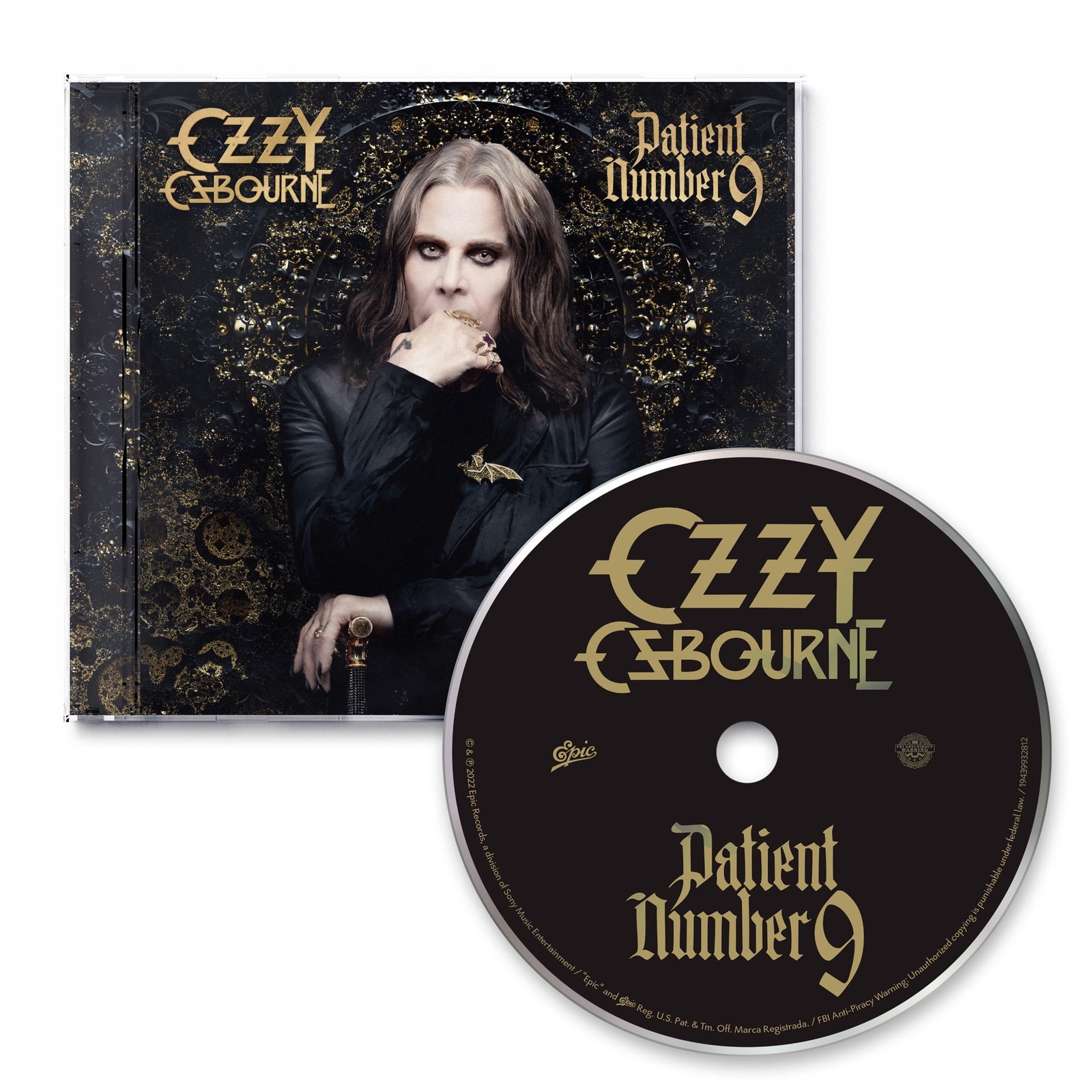 Ozzy Osbourne 'Patient Number 9' CD - NUOVO E SIGILLATO