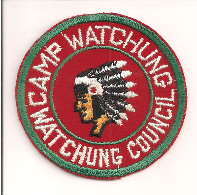CAMP WATCHUNG CUT EDGE CAMP PATCH NEW JERSEY CAMP