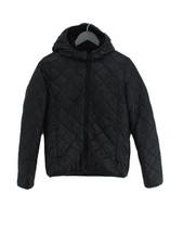 Tna Women's Coat Xs Black 100% Nylon Quilted