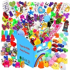 120 Pcs Party Favors Toy for Kids, Treasure Box Carnival Prizes for Classroom 