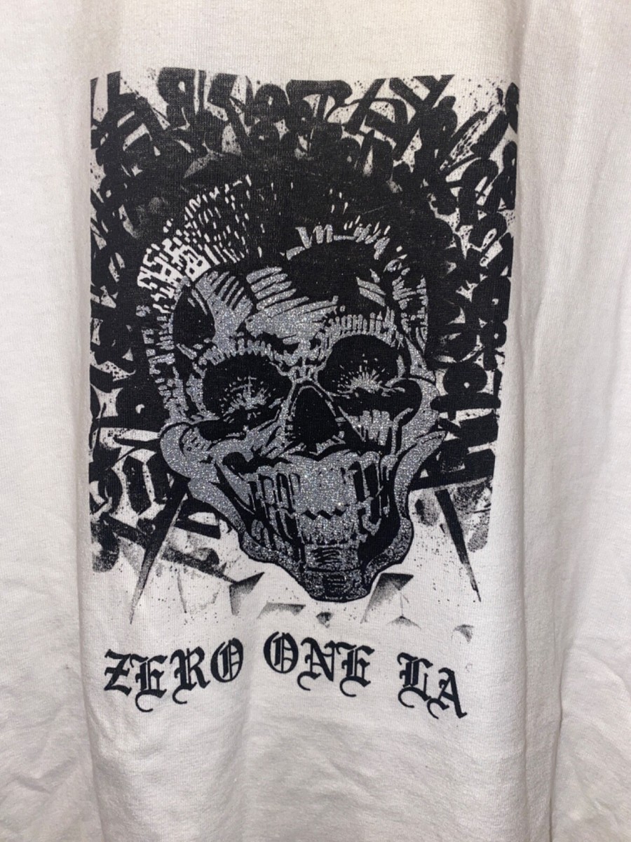【激レア】XLARGE × Chaz Bojorquez L/S TEE Chaz Bojorquez Zero One Gallery Tshirt Used | eBay