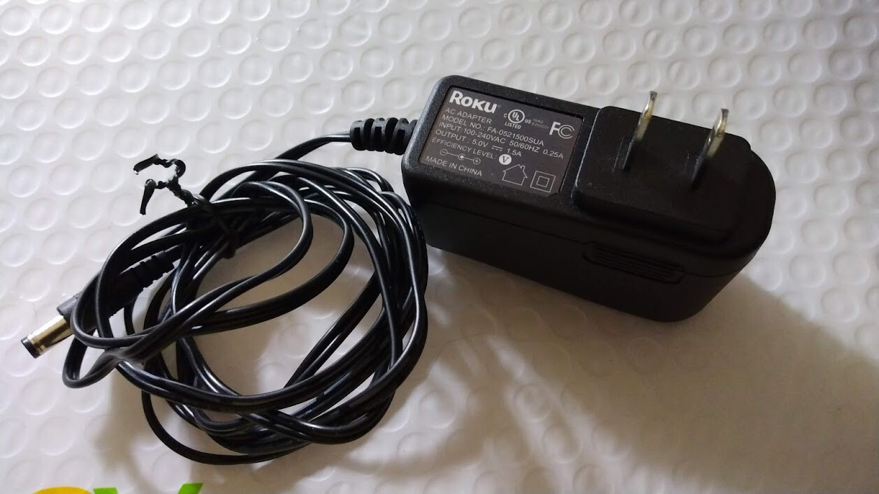 Roku AC Adapter FA-0521500SUA Power Supply AC Adapter 5v 1.5A | eBay