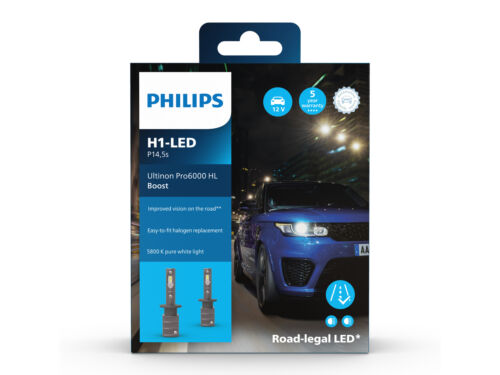 Philips Ultinon Pro6000 Boost H1 LED Abblendlicht für BMW 3er E30 1983-1994 - Bild 2 von 5