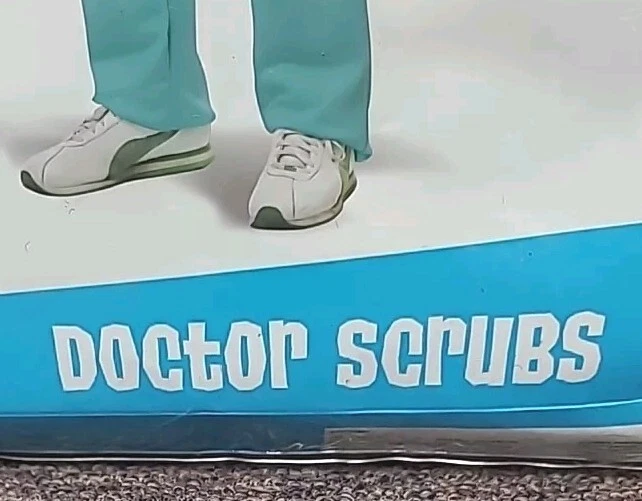 Disfraz de Halloween Doctor Scrubs adulto hombre XL (42-44) SIN estetoscopio California  Foto 3 de 4