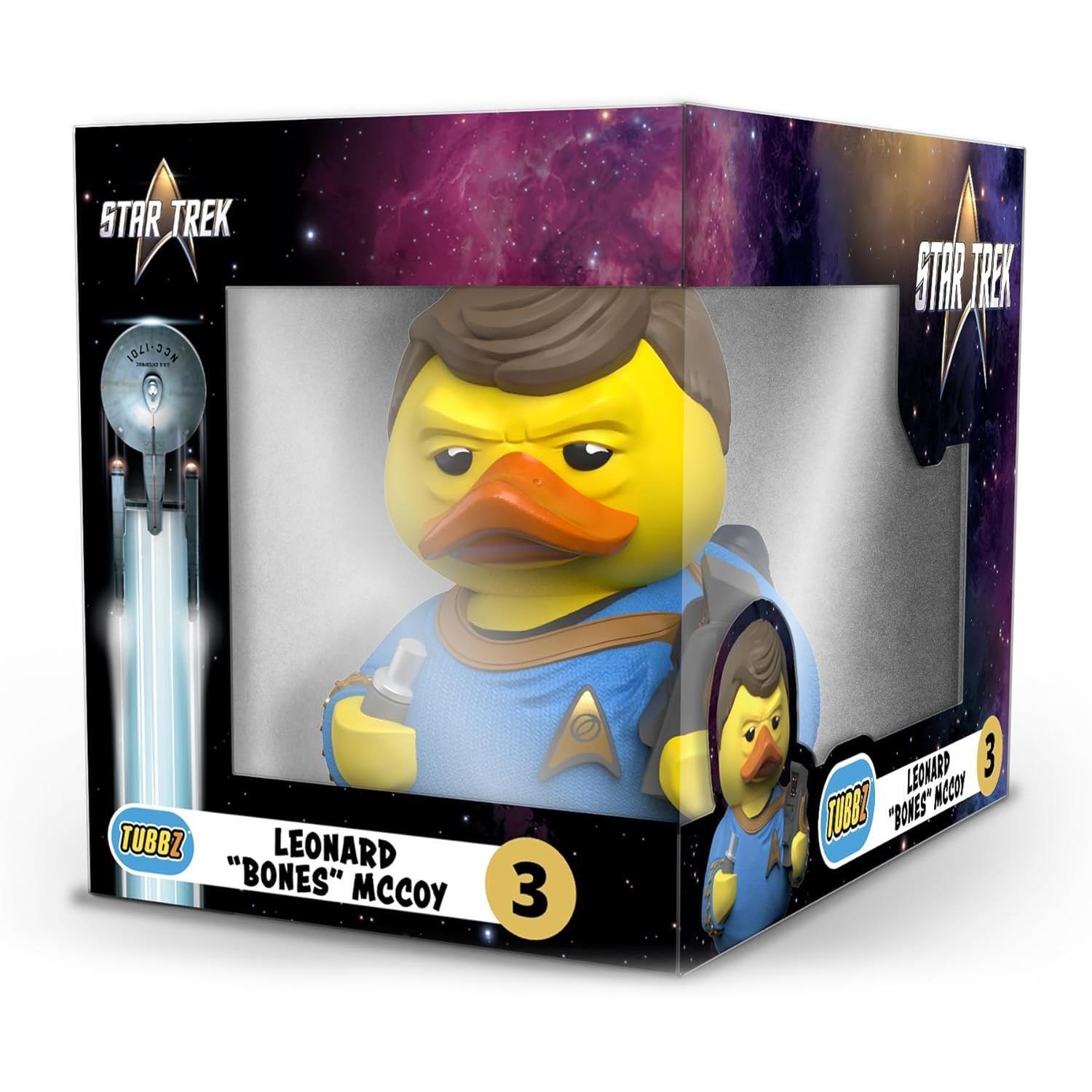 Tubbz Rubber Duck Star Trek Bones Mccoy Official Merch Boxed Figure Collectible