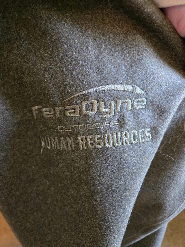 Duluth Trading Co 3x Women Empire Builder Wool Olive Green Coat FeraDyne HR Logo - Image 3 of 4