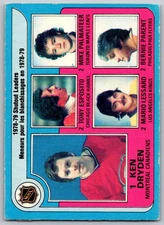 1979-80 O-Pee-Chee #8 Ken Dryden/Tony Esposito/Mario Lessard (ref 172009)