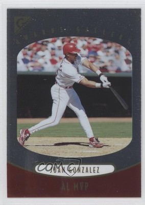 1999 Topps Gallery Awards Gallery Juan Gonzalez #AG5 1s7