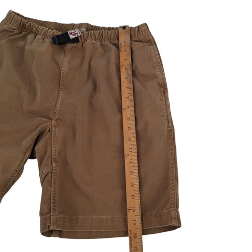 Gramicci Camp Shorts Mens Large Khaki Cotton Outdoor Hiking Climbing Belted - Picture 15 of 16