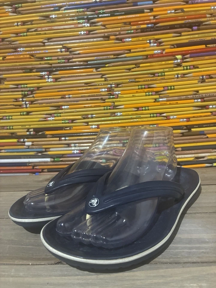 Chanclas Crocs Citilane para mujer 7 para hombre 5 azules unisex sandalias sin cordones Foto 2 de 4