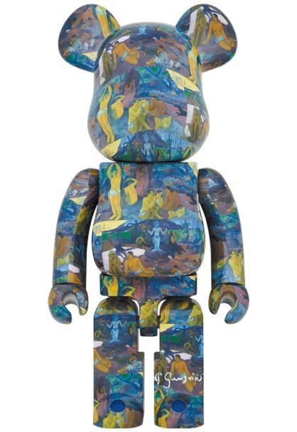 MEDICOM TOY - BE@RBRICK Paul Gauguin 100% & 400% New and unopened BE@RBRICK Eugne Henri Paul Gauguin 100 400