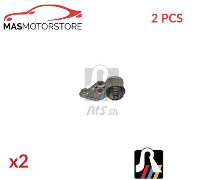 QUERLENKER LAGER LAGERBUCHSE HINTEN NIEDRIGER RTS 017-00180-251 2PCS P NEU