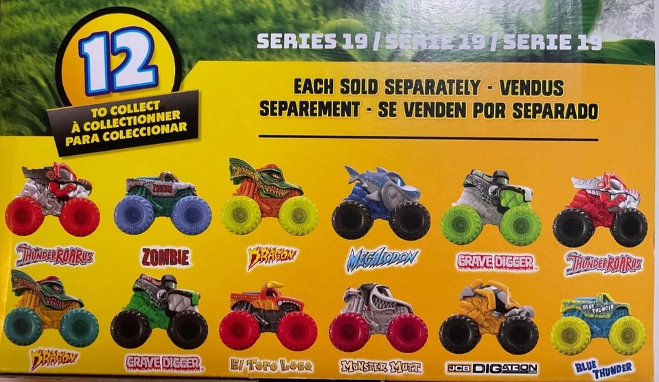 Monster Jam - Series 19 - Mini Jams - Image 2 of 2