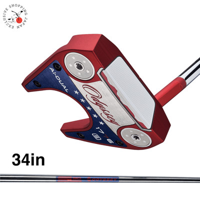 Odyssey Ai-DUAL USA 250 #7 S Putter 34'' Mallet SL90 STEPLESS Limited 1776 2026
