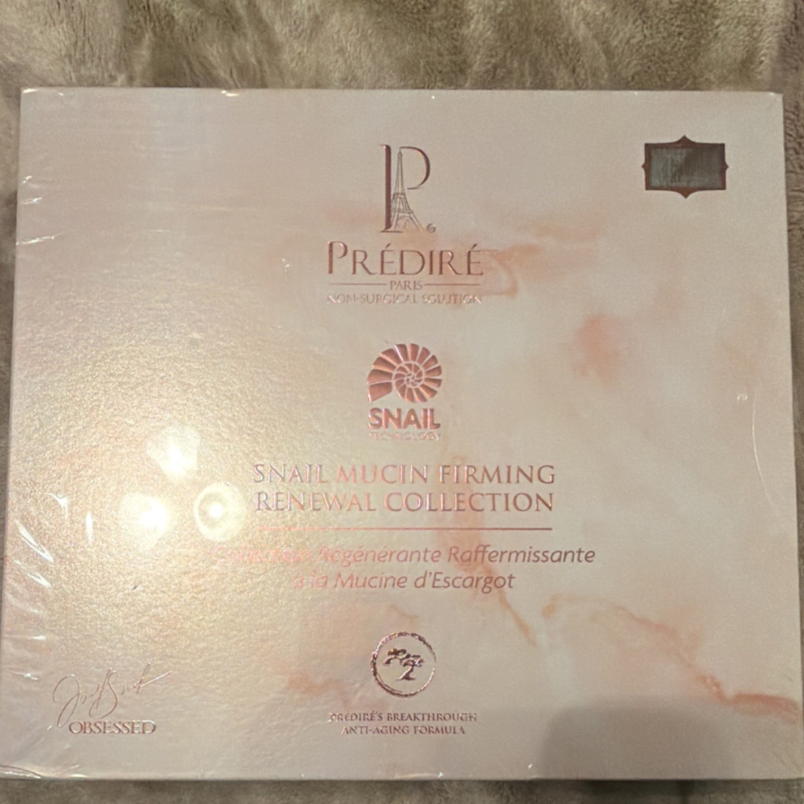 Pr&eacute;dir&eacute; Paris Snail Mucin Firming Renewal Collection Anti-Aging Skin Care Set