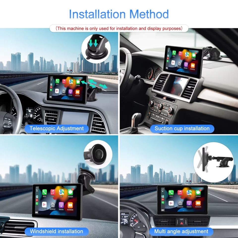 7" CarPlay & Android Auto Player – 2DIN Autoradio Smart Display mit Navigation - Bild 3 von 4