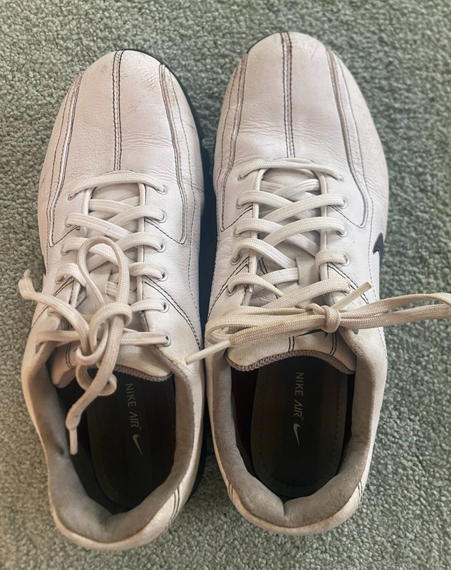 NIKE AIR Men's White Golf Shoes Size 7