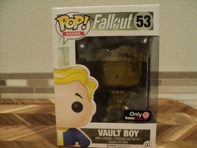 Funko Pop! Games Fallout Vault Boy # 53 Game Stop Exclusive Vinyl Figure