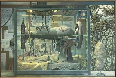 Philip Ayers Original Painting Oil On Panel  Ever Ready 