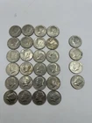 Lot Of 28 1776–1976 Kennedy Half Dollar Bicentennial Coins  24D + 4P  Circulated