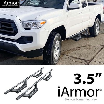 iArmor Stainless Steel Drop Steps for 05-23 Tacoma Extended Access Cab