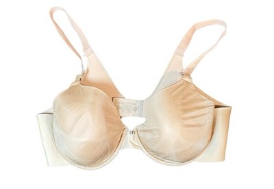 Vanity Fair 75345 Bra 40C Beige Nude Front Close Underwire Full Coverage