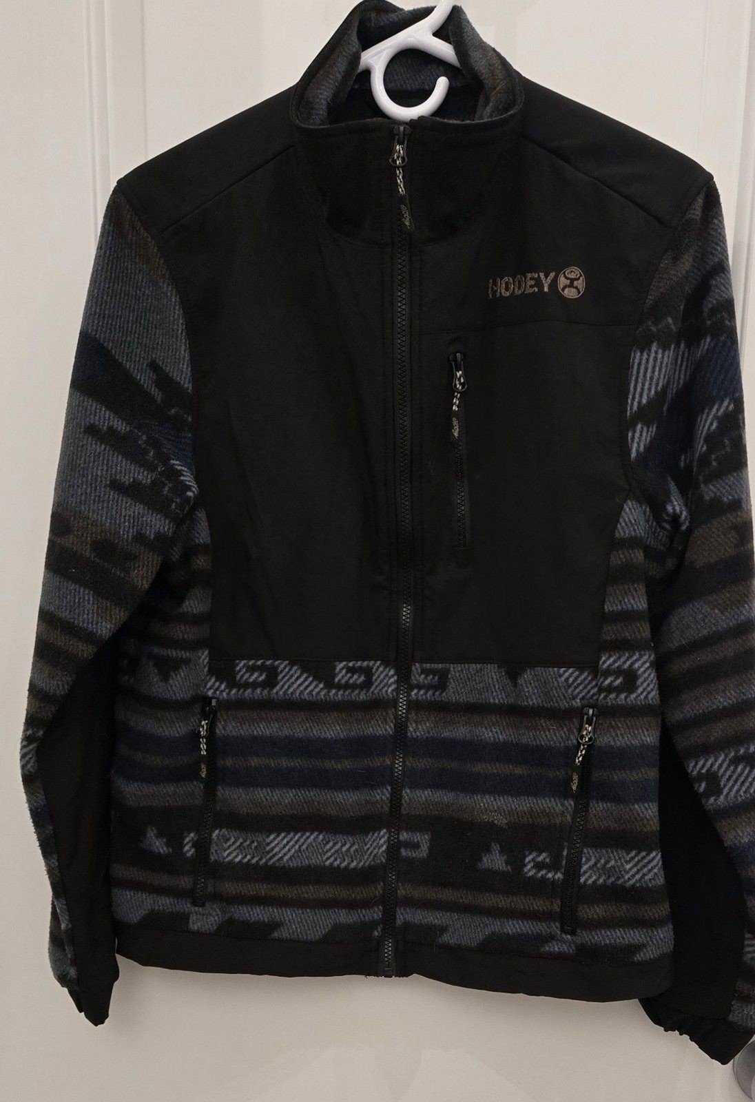 HOOEY TEK FLEECE LINED AZTEC JACKET SIZE S