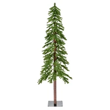 Vickerman 6' x 33" Natural Alpine Artificial Christmas Tree, 657T