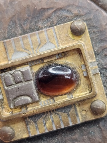 Vintage Artisan Steampunk Industrial Mix Metall Anhänger - Bild 8 von 17