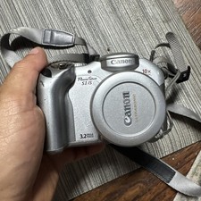 Canon Power Shot S1 IS Silver 3.2 MP  Camera 10x Optical PC1058 Parts