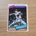 Topps 1980 Nolan Ryan A.L. All-Star #580 Angels MLB Baseball Card