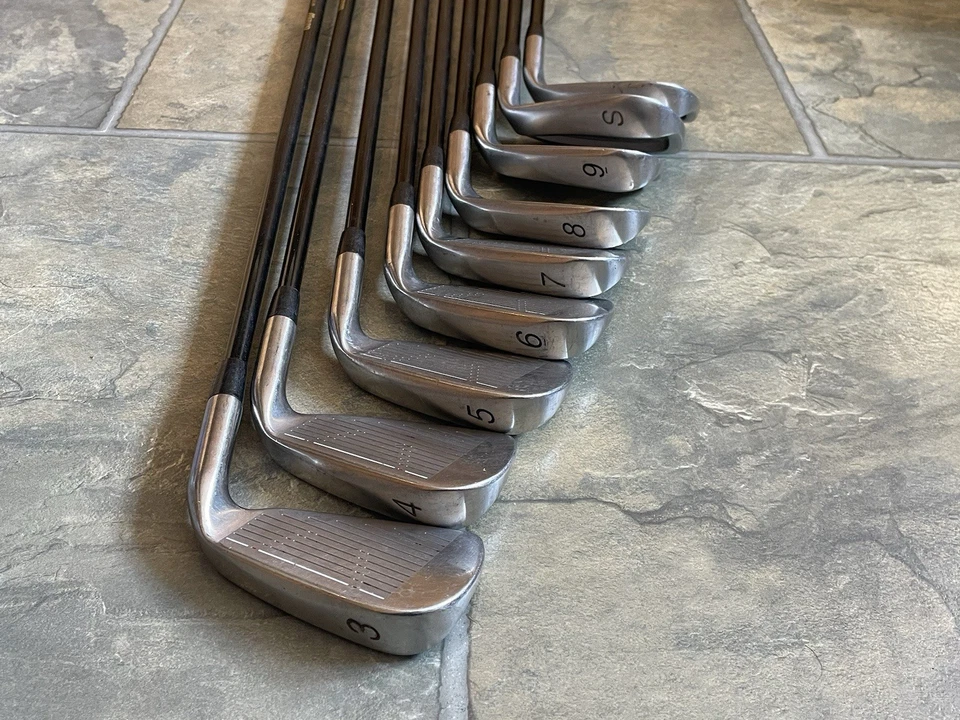 Mizuno T-Zoid Sure Irons Golf Clubs 3-SW PW LEFT Handed ACCEL-ARC AMORPHOUS CARB - Image 4 of 4