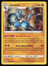 Lucario 79/172 Holo Rare SWSH09: Brilliant Stars Pokémon Card