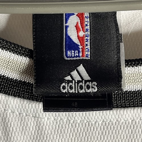 Tim Duncan San Antonio Spurs Jersey Size 48 Adidas NBA Authentic All Stitched - Picture 3 of 12