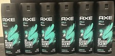 Axe Apollo Body Spray Deodorant 4 Oz 6 Pack