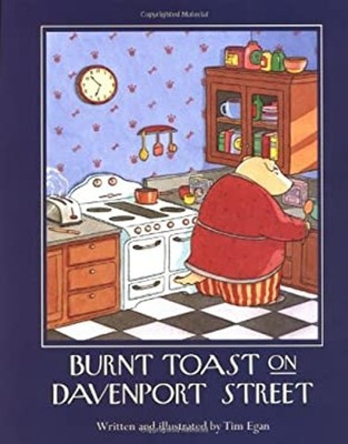 Burnt Toast on Davenport Street Reinforced Library Binding Tim Eg