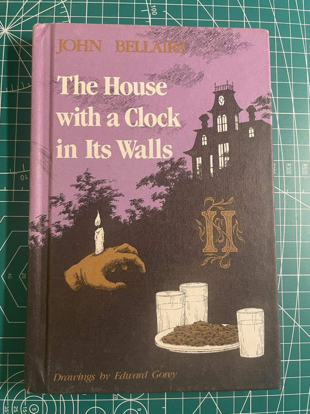 The House with a Clock in Its Walls John Bellairs Edward Gorey Art Book Club Ed