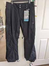 Burton Stow Cargo Black Ski Snow Pants Women's Large NWT