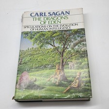 The Dragons of Eden by Carl Sagan 1977 Random House First Edition Dust Jacket HC