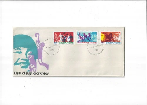 Singapore Year 1972 Youth FDC