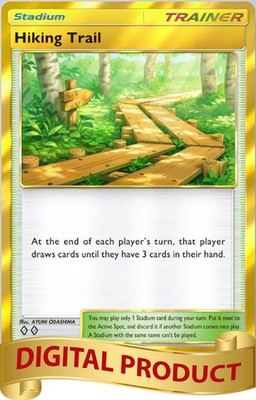 Pokemon Pocket TCG Card Gold Frame Rare Candy Mega Shine Flair DIGITAL