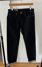 Freenote Cloth Portola Raw Selvedge Denim 30x31 Taper Fit Made in USA