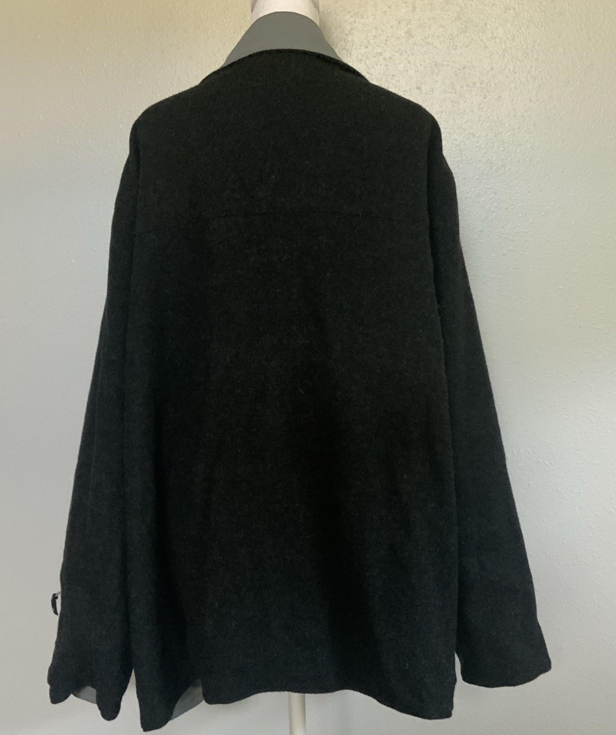 Woolrich Anthrocite Reversible Jacket Mens Light … - image 8