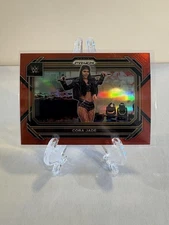 2023 Panini Prizm WWE - Cora Jade #30 Red Prizm /299 (Z)