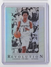 2021-22 Panini Select Rookie Revolution Silver Prizm Joshua Primo Rookie San